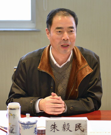 朱毅民走访江苏第二师范学院党委